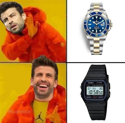 rolex casio pique|Rolex for a Casio.